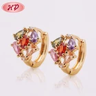 Wholesale Fashion Jewelry 18K Gold Statement Earrings Women