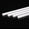 Architectural Scale Model Building Materials Plastic ABS Flat Square Tube Pipe for Model Maker