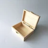 Wholesale Pine Plywood Crate Wood Packaging Gift Boxes With Hinge