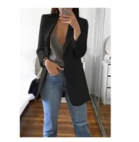 

Spring Fashion Jackets for Women Long Sleeve Women Tops Suit Coat Solid Spring Office OL Style Cardigans Suits 5 Colors Cappotto