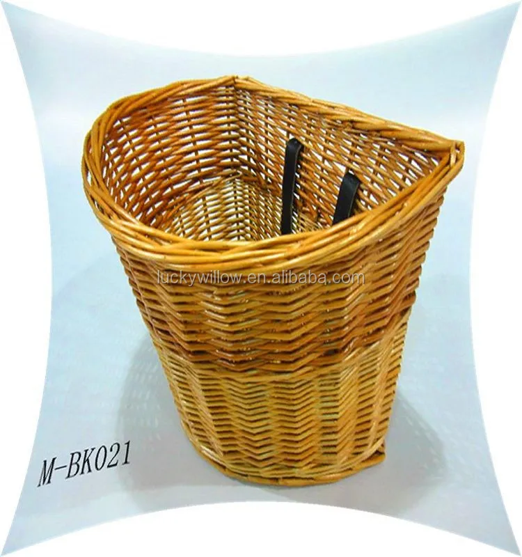 2016 high quality rural wholesale hollow pipe basket for bike