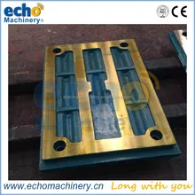 high quality Metso C125 jaw crusher spares jaw plate