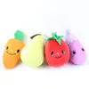 High quality cute stuffed for baby early education plush toy fruit and vegetable plush toy