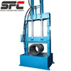 High quality hydraulic rubber cutting machine/vertical bale cutter with double blade on sale