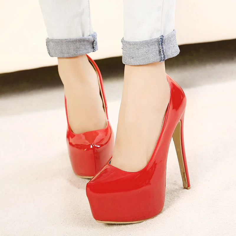 Gersri 2021 Platform Pumps Women Shoes Sexy Extremely High Heels 15CM Female Shoes Stiletto Ladies Wedding Party Shoes Pink
Gersri 2021 Platform Pumps Women Shoes Sexy Extremely High Heels 15CM Female Shoes Stiletto Ladies Wedding Party Shoes Pink