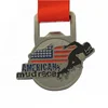 Factory custom made Country American US Flag Mud Running Award Bottle Opener Medal