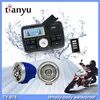 Motorcycle audio/ waterproof mp3 player with fm receiver for/ Motorcycle spare parts Tianyu multifunction moto alarm
