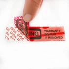 Warranty Sticker Void If Tampered Seal Broken Label Sticker