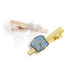 Men Gifts Tie Pins Bar Wholesale Metal Neck Tie Clips with Custom Make Your Own Brand Name Logo