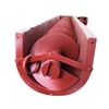 u type inclined animal feed screw conveyor for cement / grain