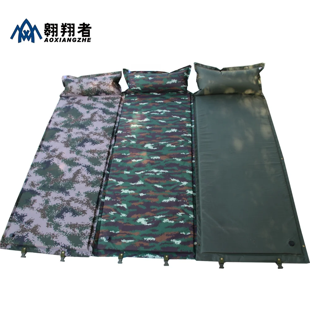Cheap custom military camouflage tactical inflatable air pillow top sleeping mat pads for camping
Cheap custom military camouflage tactical inflatable air pillow top sleeping mat pads for camping