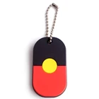 Printed Logo Pet Tag Plastic Sports Dog Tags