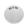 Stainless steel Floating Locket Plate, memory plate Floating charms, Dia 16mm Fit for 25mm floating locket