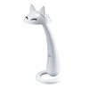 ABS material and energy saving led 7W animal cat touch switch stand for study reading desk led table lamp
