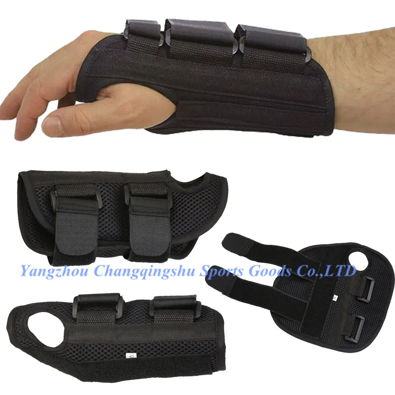 wrist brace with thumb stabilizer