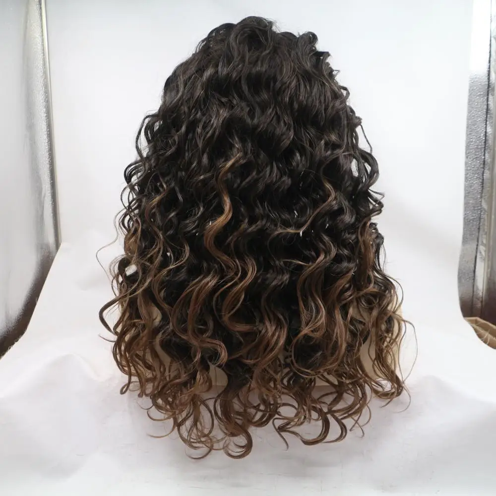 Lace front synthetic wig stocks with factory price, According to color chart
Lace front synthetic wig stocks with factory price, According to color chart