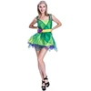 fairy tale adult women forest green fairy costume for carnivall party