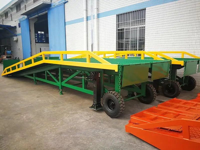 Container Unloading Equipment/forklift Container Mobile Loading Dock ...