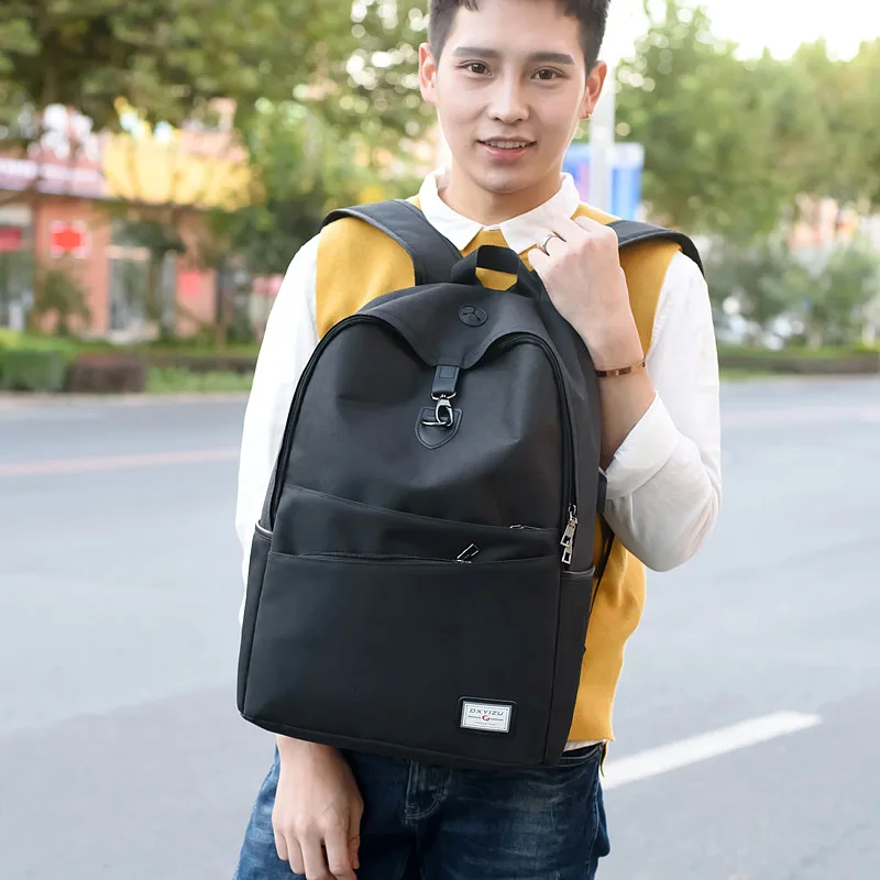 Anti Theft Men Backpack Canvas Large USB Recharging Women Laptop Bag Boy Girl School Bag Teenager Travel Backpack Mochila BP0209 (28)