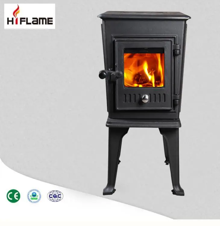 Hiflame Small Fireplace Hf706 5kw Indoor Cast Iron Cheap Wood