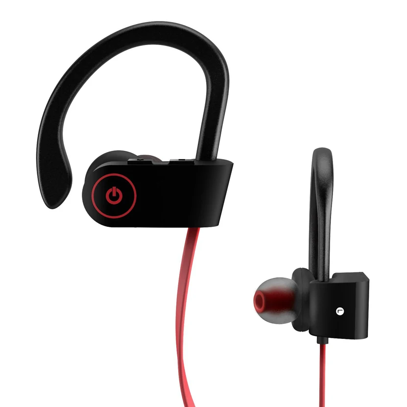 U8 New Stereo Smart Ear-Hook Bluetooth Headset Wireless Headphone with Mic - ANKUX.COM