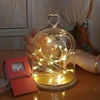 Button Battery Box Gift Box Copper Wire Lamp Colorful Waterproof Christmas Decoration Stars LED Light String