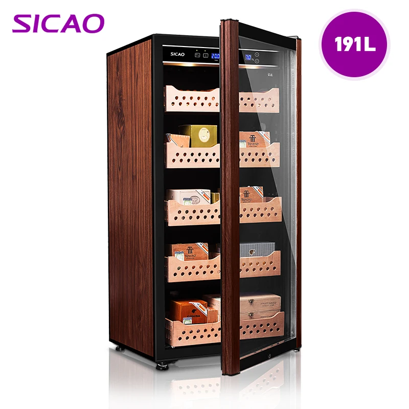 Wooden Luxury Wholesale Refrigerated Storage Electric Automatic