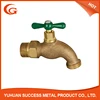 garden valve Bronze Water Bibcock garden faucet "one" Word Handle 3/4'' hexagon nut