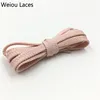 Weiou Flat colored dress Shoe Laces Athletic Running Walking Sports bootlaces custom color shoestring for sneakers