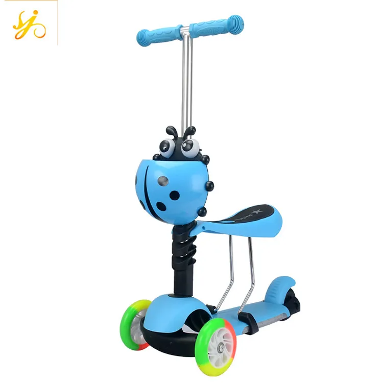 Aluminum 3 flashing wheels toddler scooter / 2017 new kids scooter / riding on car children's scooters with 3 wheels).jpg