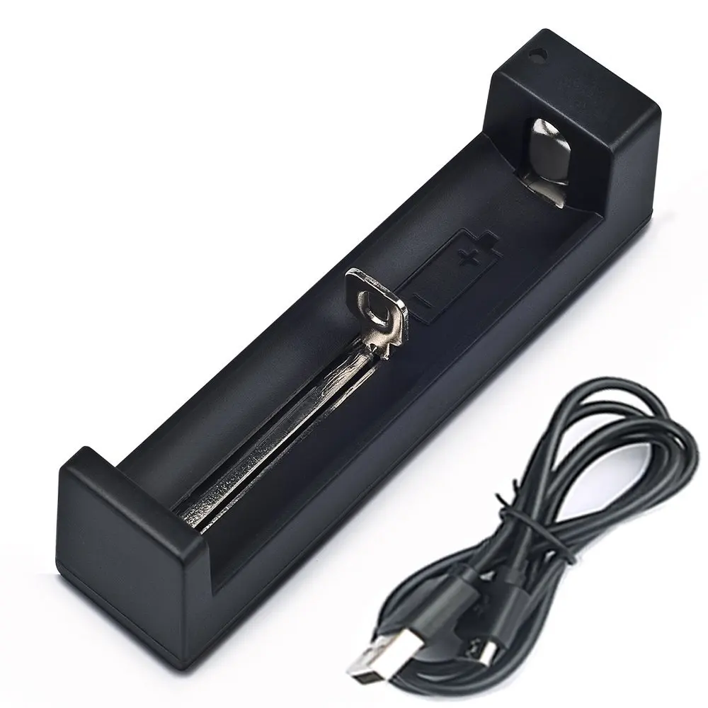 Portable 18650/21700/16340/14500 rechargeable lithium ion battery OEM single port USB charger
Portable 18650/21700/16340/14500 rechargeable lithium ion battery OEM single port USB charger