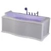 dutch massage rohs shower combination air small bathroom bathtub
