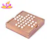 wholesale cheap portable children wooden chess board game with 33 pieces W11A062