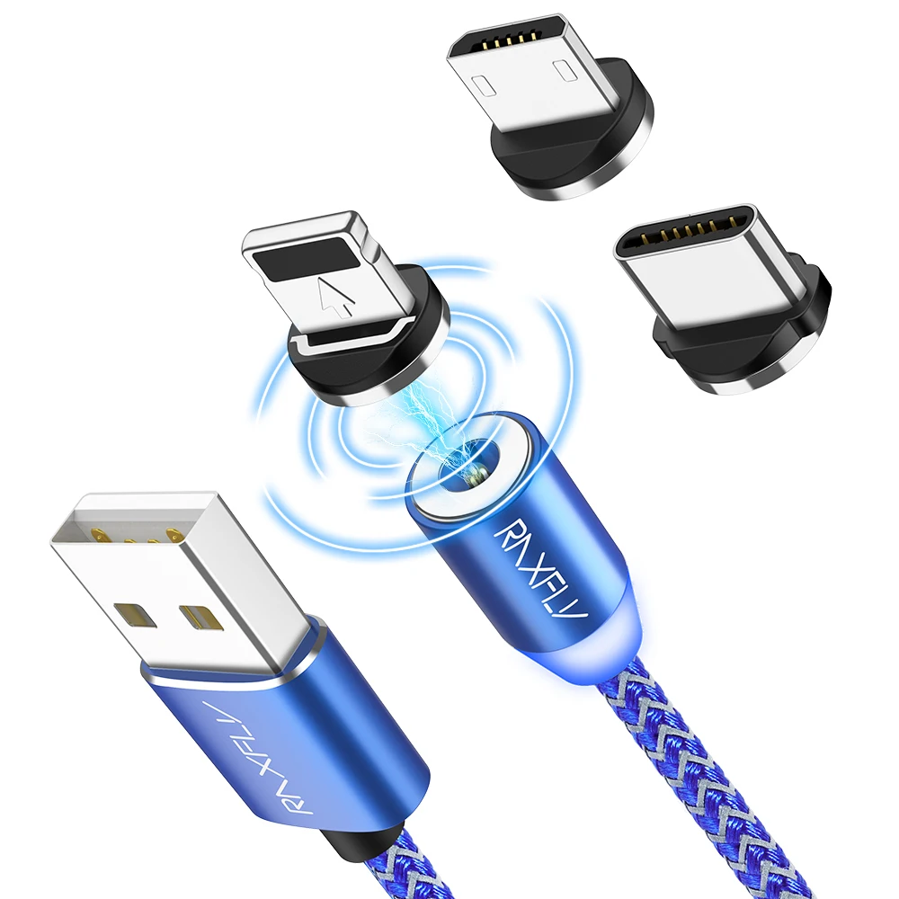 Free Shipping RAXFLY High Quality Phone Charging Type C Micro Usb Magnetic Usb Cable 3 In 1
Free Shipping RAXFLY High Quality Phone Charging Type C Micro Usb Magnetic Usb Cable 3 In 1