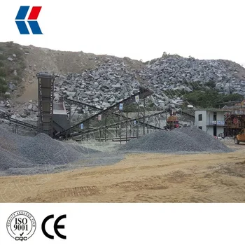 Complete Rock Crusher Plant, Stationary Rock Crushing Plant