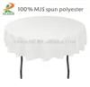 round spun polyester table linen table cloth