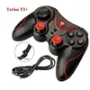Cheap T3 Smartphone Game Controller Wireless BT 3.0 Phone Gamepad Joystick For Android Pad Tablet Pc Tv Box With Mobile Holder