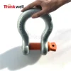 HDG Carbon Steel G-209 Screw Pin Anchor Shackle