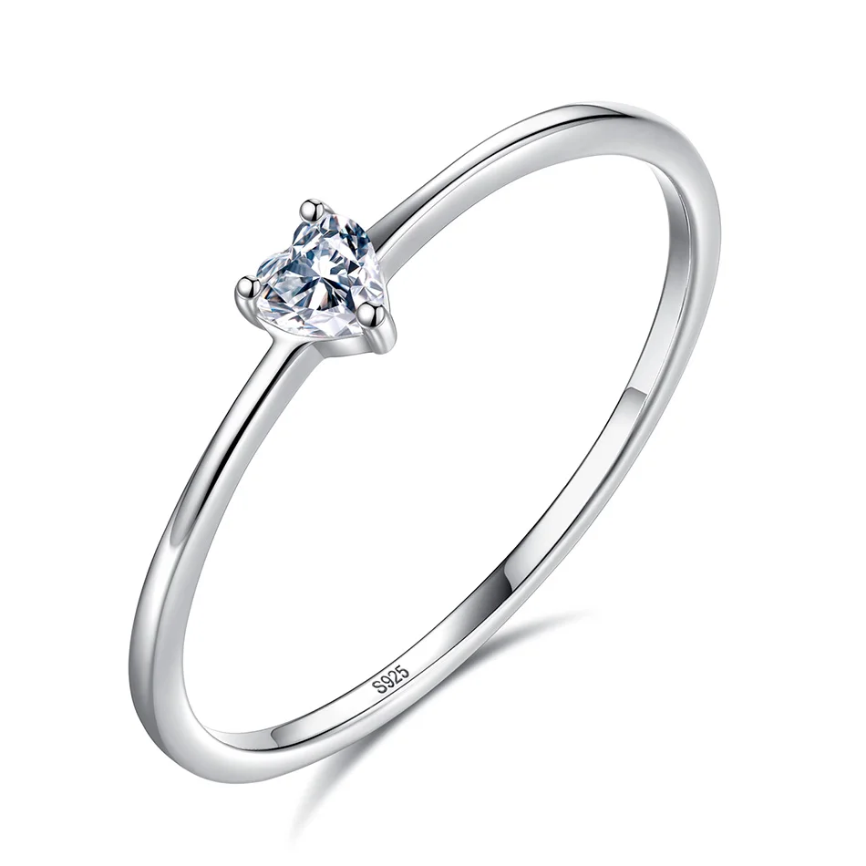 High Quality 925 Sterling Silver Rings Clear CZ Triangle Finger Rings For Women Wedding Female Authentic Jewelry
High Quality 925 Sterling Silver Rings Clear CZ Triangle Finger Rings For Women Wedding Female Authentic Jewelry