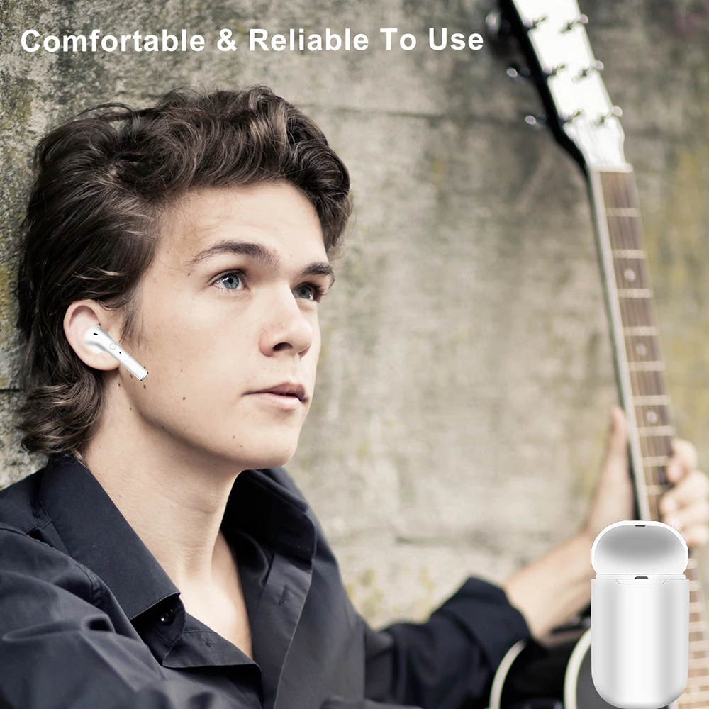 Wireless Headphone 5.0 Mini TWS Wireless headset Stereo Earphones High Quality Bluetooth Earbuds - ANKUX.COM