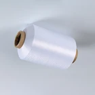 DTY 50D to 150d optical white 36f spun 100% polyester yarn