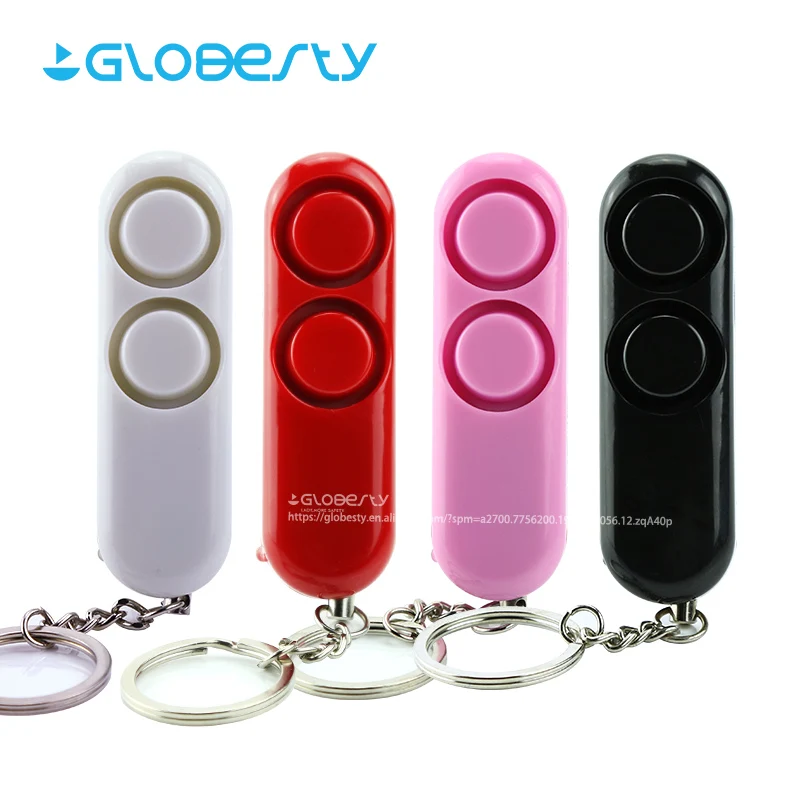 Emergency Personal Alarm Keychain Safe Sound Women Kid Self Defense Alarms O34+