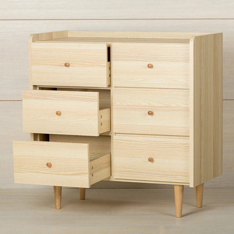 Japanese Style Furniture Storage Cheap Wood Modern Drawer Chest