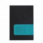 offer school supplier custom pu business notebook with card pocket
