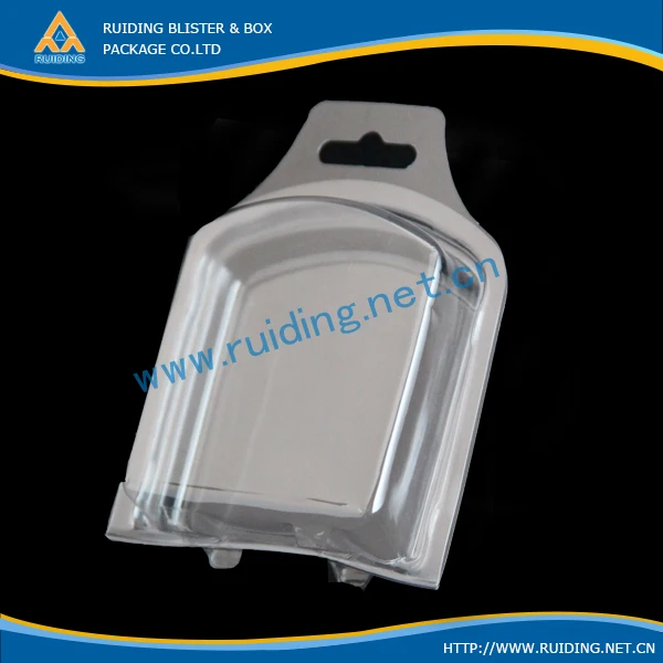 blister pvc plastic retail packaging/package box