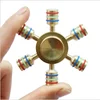 COOL Skull Fidget Hand Spinner For Entertainment Colorful Tri-spinner Anti Relieve Stress Toys
