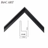 Wooden Pictureframe Modern Black A3 Matted Floating Picture Frame for Art Painting