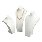 FSD Professional factory acrylic handmade mani jewelry displays busts necklace stand