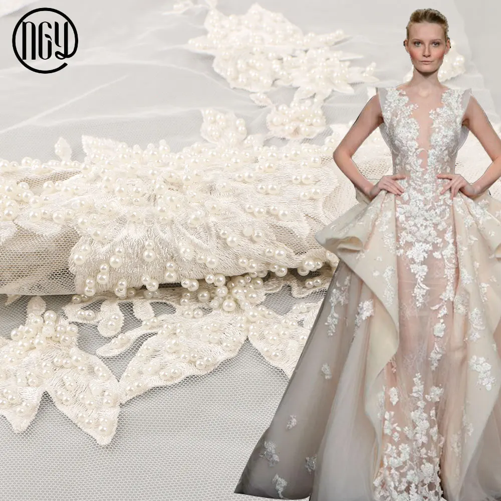 Factory direct custom made fashion high quality hand beaded heavy white bridal lace fabric online, As pictures or customized
Factory direct custom made fashion high quality hand beaded heavy white bridal lace fabric online, As pictures or customized
