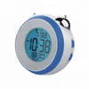 ROUND TWIN BELL LCD ALARM CLOCK WITH TOUCH BUTTON ET664A
